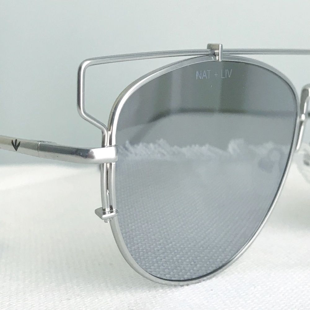 PERVERSE x NAT + LIV Limited Mirrored Sunglasses - Picture 5 of 9